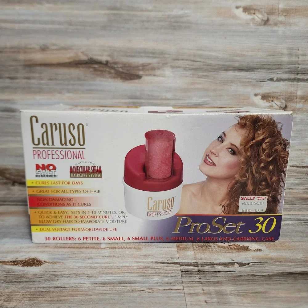 Caruso Professional ProSet 30 Molecular Steam Hairsetter 30 Rollers 561030